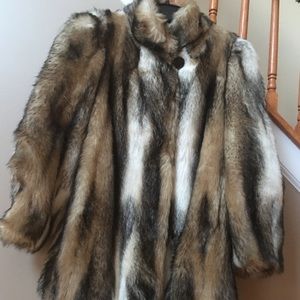 Faux Fur Coat (Vegan Fur)
